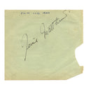 Jessie Matthews Signed Album Page with Stoke City FC Signatures
