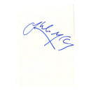 Helen McCrory Signed Album Page, 6x4"