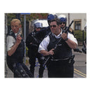 Simon Pegg Signed FIlm Still, Hot Fuzz, 8x10" Photograph