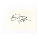 Chris Rock Signed Album Page, 6 x 4"