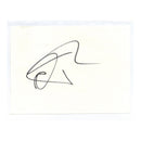 Chris Rock Signed Album Page, 5.5 x 4"
