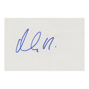 Matt Damon Signed 5.5X4.25 White CARD