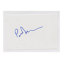 Peter Davidson Signed 5.5X4.25" Signed White card