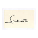 Sam Mendes Signed Card, 5x3"