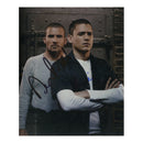 Wentworth Miller & Dominic Purcell Signed 8x10" Photograph