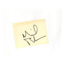 Michael Biehn Signed Album Page, 3 x 3.5"