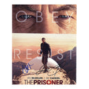 Haley Hatwell & Jim Cavaziel Signed 8x10" Reproduction Poster for The Prisoner