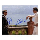 George Clooney & Vincent Cassel Signed 8x10" Photograph