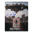 Sharlto Copley Signed 8x10" District 9 Photograph