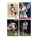 Signed Tennis Postcards, Anke Huber, Martina Hingis, Greg Rusedski, Jeremy Bates