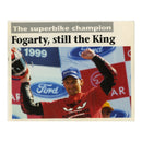 Carl Fogarty Signed Photograph, 16.5 x 20.5cm