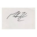 Martin Johnson Signed 6.4" White Album page