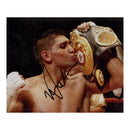 Amir Khan Signed 10x8" Photograph