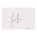 Amir Khan Signed 6X4" WHITE CARD
