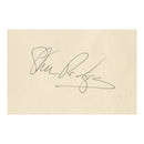 Steve Redgrave Signed 5.5X4.25" Album page