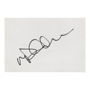 Michael Vaughan  Signed 5.5X4.25" WHITE CARD