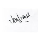 John Toshack Signed 6x4" Card