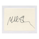 Michael Sheen Signed Card, 5.5x4"