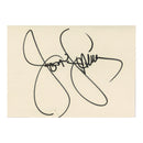 John Stamos Signed Album Page, 3.5x5.5"