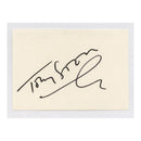 Toby Stephens Signed Card, 5.5 x 4.25"