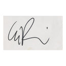 Guy Ritchie Signed Album Page, 3x5"