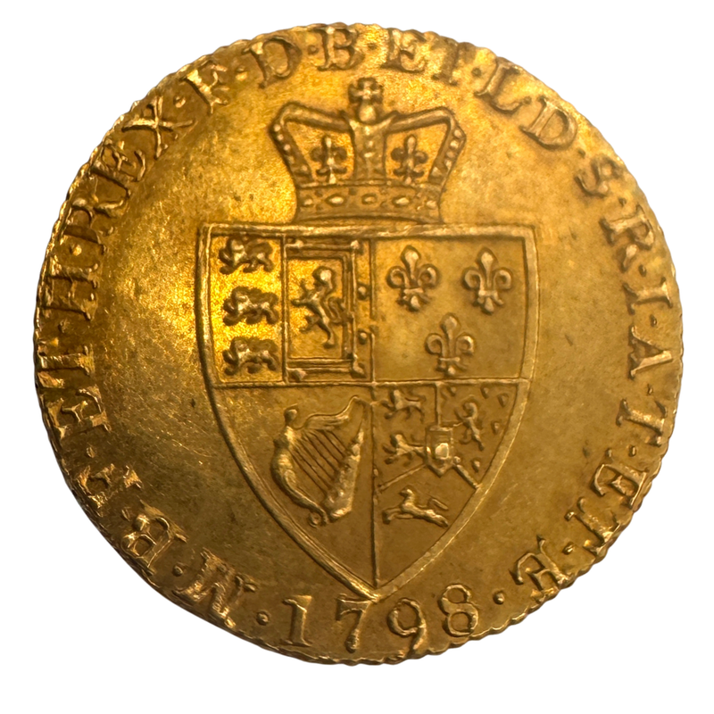 1798 George III Gold Spade Guinea