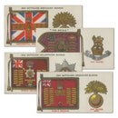 Regimental Standards and Cap Badges (50) Players 1930