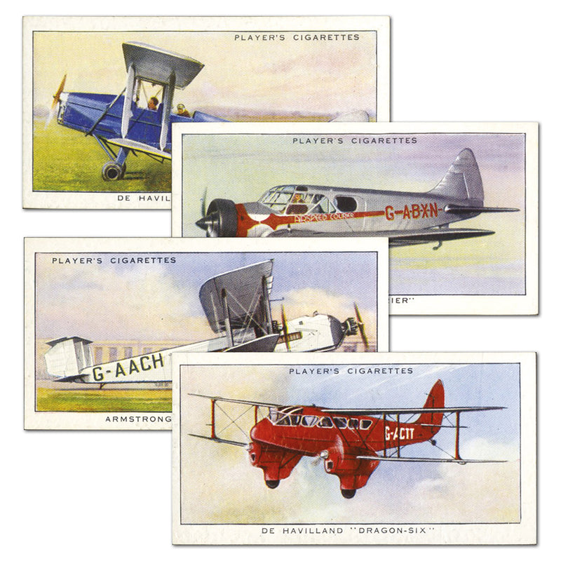 Aeroplanes (Civil) -  (50) Player's 1935