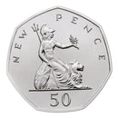 2019 Britannia 50p Uncirculated