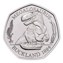 2020 Megalosaurus 50p Uncirculated