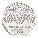 2022 Birmingham Commonwealth Games 50p Uncirculated