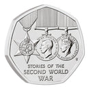 2025 Stories of the Second World War 50p Uncirculated