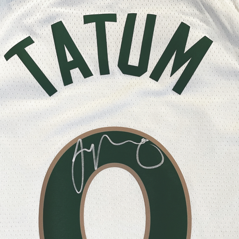 Jason Tatum Signed Vest - Boston Celtics