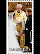 Barbados Royal Wedding 4 value set  19/11/18