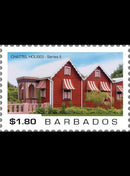 Barbados Chattel House 4 value set  8/7/19
