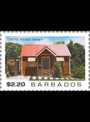 Barbados Chattel House 4 value set  8/7/19