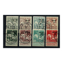 Belgium 1911 Charleroi Exh, fine cds used. SG125-32