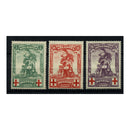Belgium 1914 Red Cross (Merode), mtd mint SG151-53