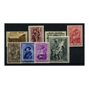 Belgium 1939 Rubenss House Restoration Fund, fine mtd mint. SG847-54