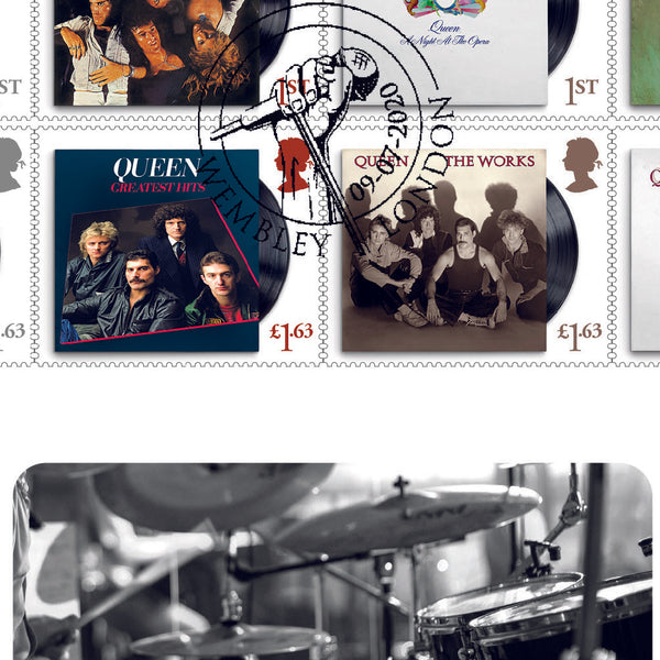 2020 Queen Stamps BLCS 2500 Signed Sir Brian May