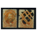 Brazil 1866-68 500r Both shades, good to fine used. SG49+a