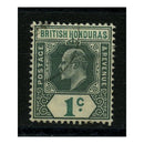Br Honduras 1904 1c Grey-green & green, fine cds used. SG80