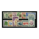 Br Honduras 1953-62 Set to $5 (12v) fine mtd mint. SG179-90