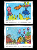 British Indian Ocean Island Territory Childrens Stamp Competition  4 value set  4/9/18