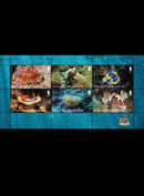 Seaslugs 6 value  Minisheet 22/2/21