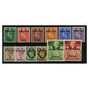 Br Occ Ital Cols 1950 B.A. set to 120MAL on 5/-, mtd mint. SGT14-25