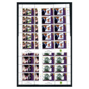 BVIs 2013 Coronation, u/m. SG1274-77 x 10 sheetlets