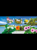 British Indian Ocean Territory Plants Part 2 6 value sheetlet 2/5/18