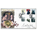 2005 Charlotte Brontë 150th Stamps Coin Cover - Signed by Lorraine Kelly_C05147R