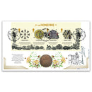 2015 Bees M/S Coin Cover - Signed by Ronnie Corbett_C15393S